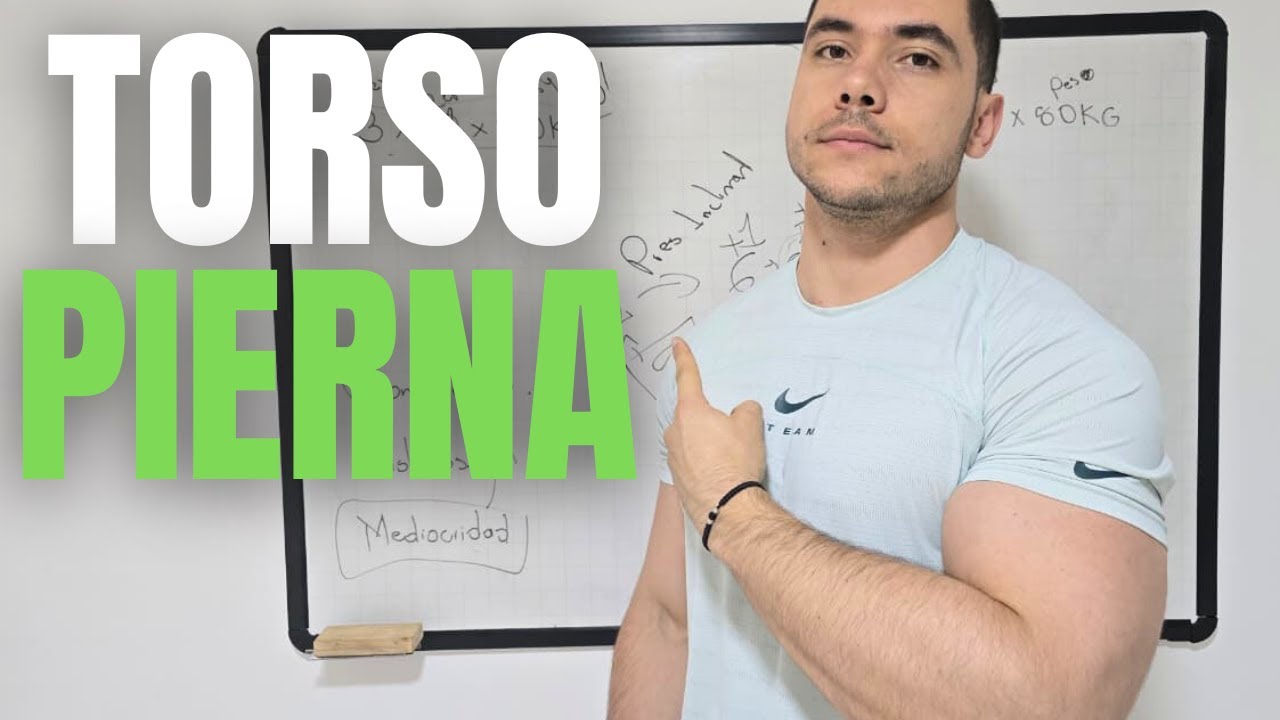 La RUTINA PERFECTA De 4 Días Para GANAR MUSCULO