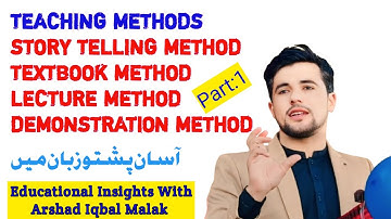 Teaching Methods | Story telling method |Textbook method | Lecture Method | Demonstration method