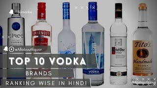 Fearlessly Sip: Top 10 Vodka Brands in India Unveiled