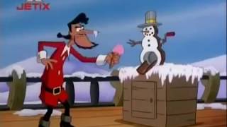 Мультик Бешеный Джек Пират  9 Серия Неприятный инцидент со снежными троллями Знакомство с Крабом