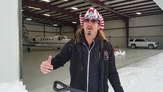 #WeatherWarrior Bret Michaels Masters Shovel Technique