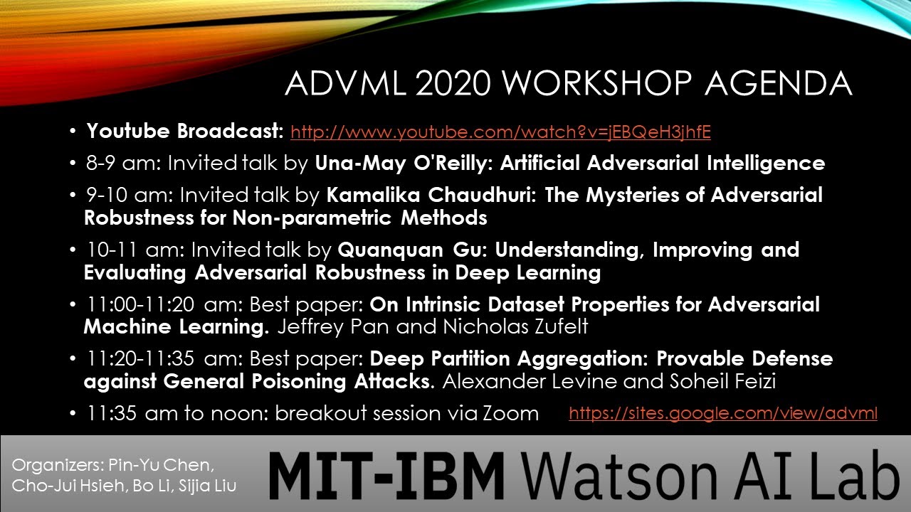 AdvML - AdvML - 2020