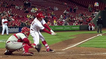 PHI@CIN: Hernandez strikes out Duvall in relief