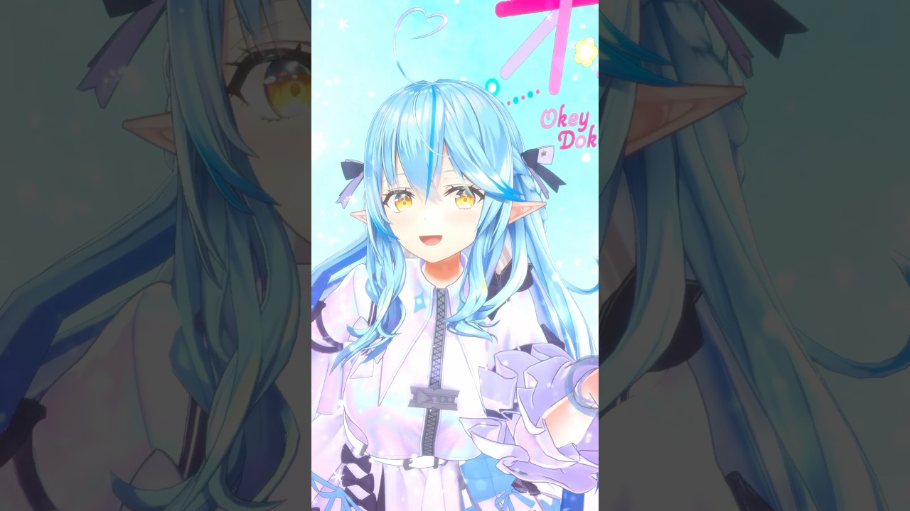 【踊ってみた】オキドキ/AZKi #hololive #雪花ラミィ #shorts #オキドキ  #AZKi