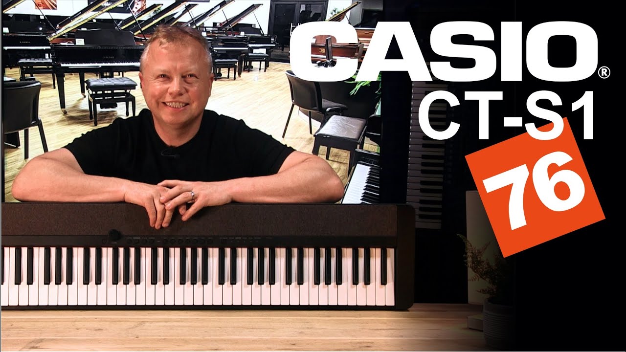 Обзор и руководство покупателя портативной пианино Casio CT S1 76 | Bonners The Piano Specialists