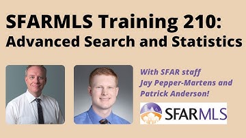 SFARMLS 210 Advanced Search & Statistics
