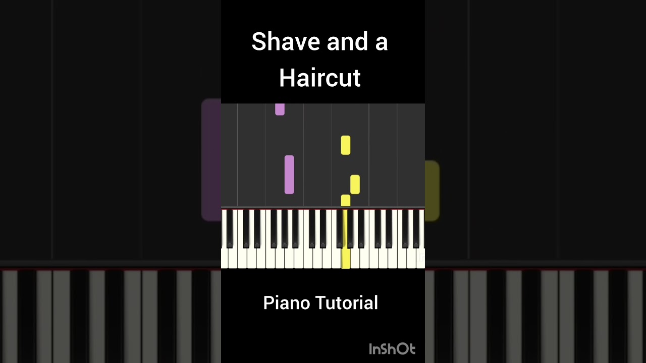 Shave and a Haircut - Easy Piano Tutorial