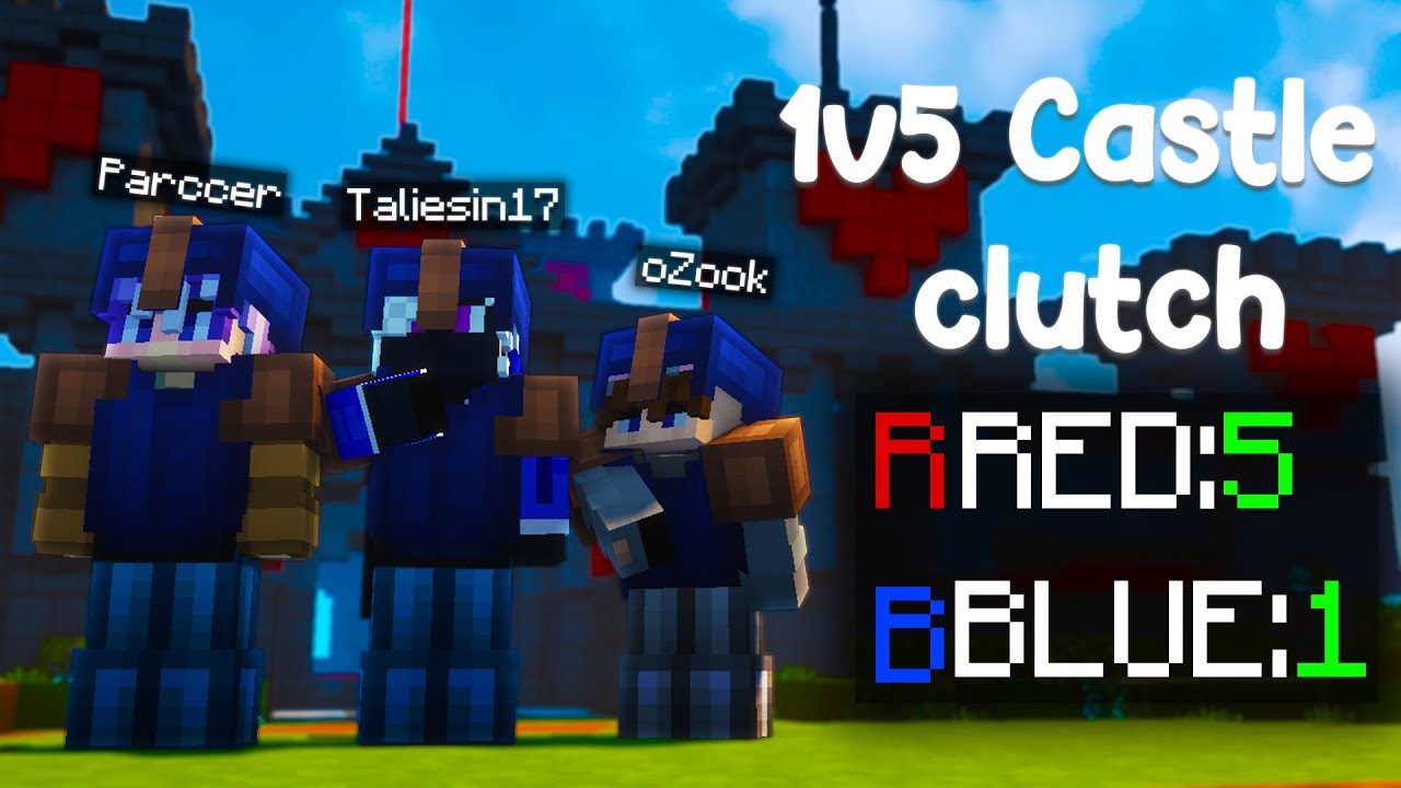 CARRYING OZOOK AND PARCCER TO A 1V5 CASTLE CLUTCH