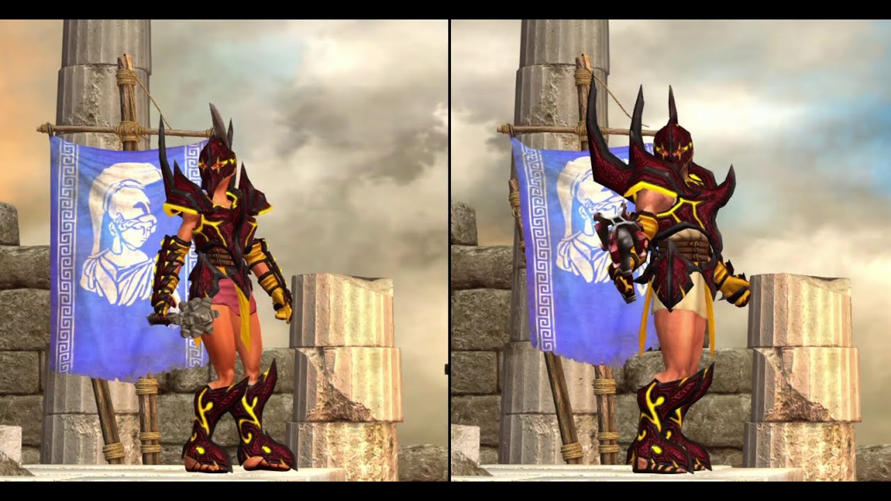 Titan Quest Epic/Legendary armor sets 2 female vs. male YouTube