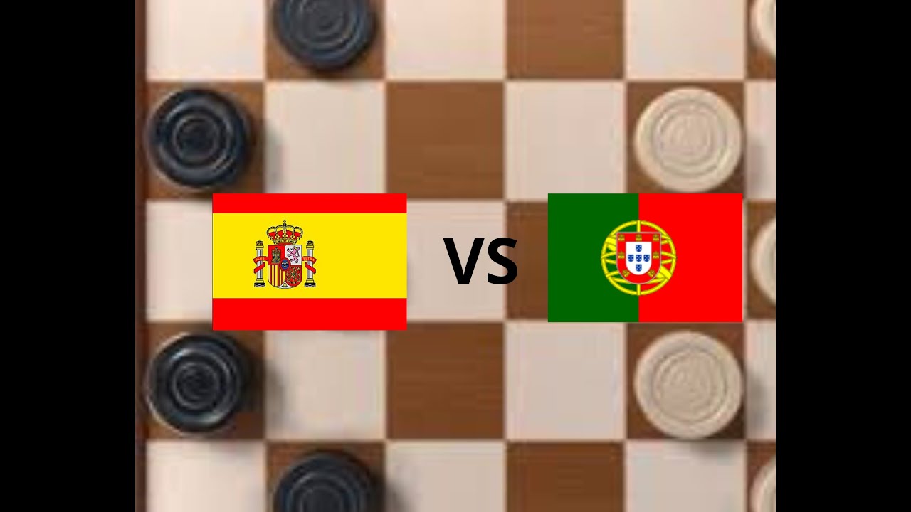 damas dalmax: Un gran partido entre un español y un portugués