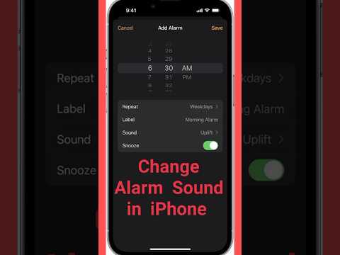 वीडियो: आईफोन पर अलार्म साउंड कैसे बदलें: 6 कदम