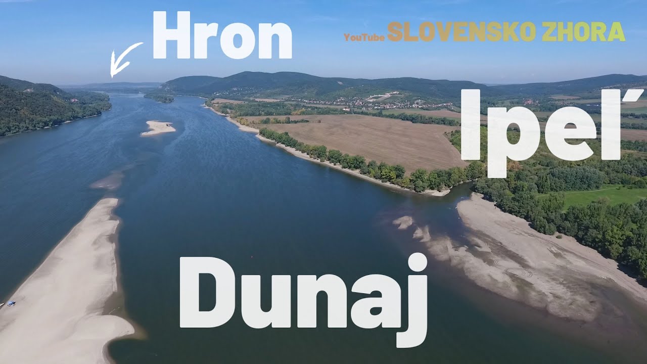 Место слияния Грон – Дунай – Ипель.