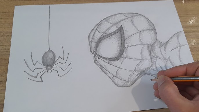 Homem Aranha preto ❤ desenhos para desenhar 😊 how to draw. 