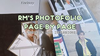 Page by Page: RM Photo Folio "Entirety" - Me, Myself & RM Unboxing Haul!
