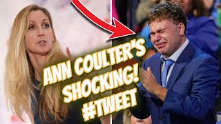 Ann Coulter's Controversial Tweet About Gus Walz Sparks Outrage on Twitter