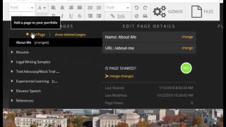 Editing Your Foliotek ePortfolio