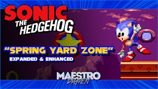 Spring Yard Zone Expanded & Enhanced Sonic The Hedgehog