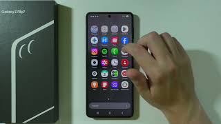 Samsung Galaxy Z Flip 7 & 7 FE: How to Lock Apps - Set Password for Apps (+ Fingerprint) screenshot 1