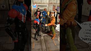 Project PATRIOT Part 4: "Symbiote Invasion." #actionfigureuniverse™ #superheroswagg™ #marvellegends