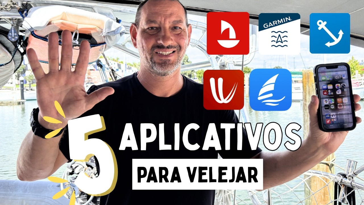 ⁣5 APLICATIVOS INDISPENSÁVEIS para todos os velejadores!!