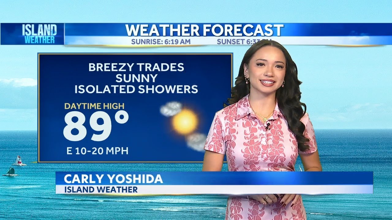 Aloha Friday Weather | Increasing showers for the weekend with breezy ...