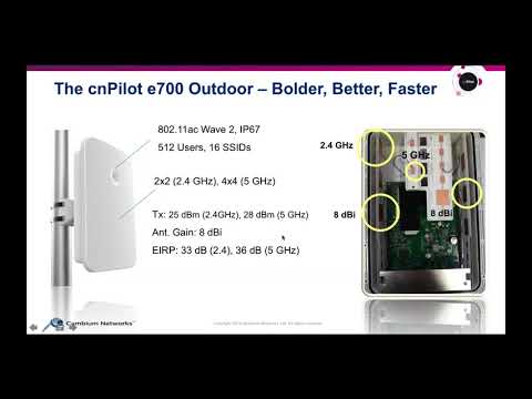 New cnPilot Outdoor Wi-Fi Connectivity Solutions