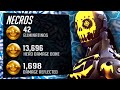 Necros showing his Genji skill! 42 elims! [ Overwatch Season 32 Top 500 ]