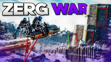 CHEATING RUST DUO vs RUST ZERG