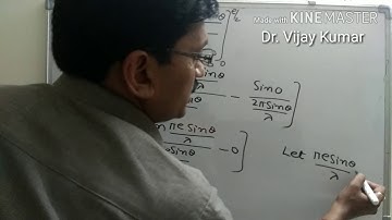 Fraunhofer diffraction at single slit (Part 3)
