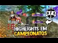 HIGHLIGHTS CONTRA PRO PLAYERS EM CAMPEONATOS E TREINOS 🔥☠️ - SMITH FREE FIRE