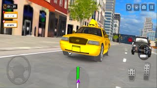 Real Taxi Driving Grand City Gameplay screenshot 3