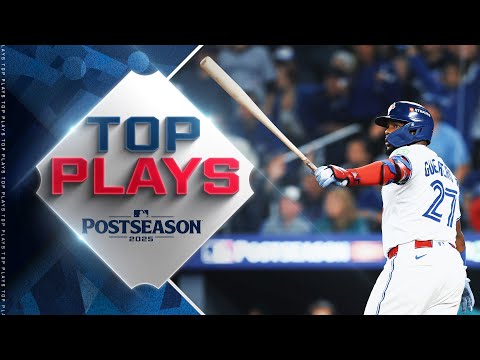 Top MLB Plays of 10/19/25 (Vlad Guerrero Jr. helps the Blue Jays force Game 7 in the ALCS!)