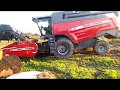 Полный обзор нового комбайна MASSEY FERGUSON 7345s active .