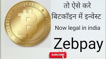 How invest in Bitcoin?As  LIKE A SIP Zebpay