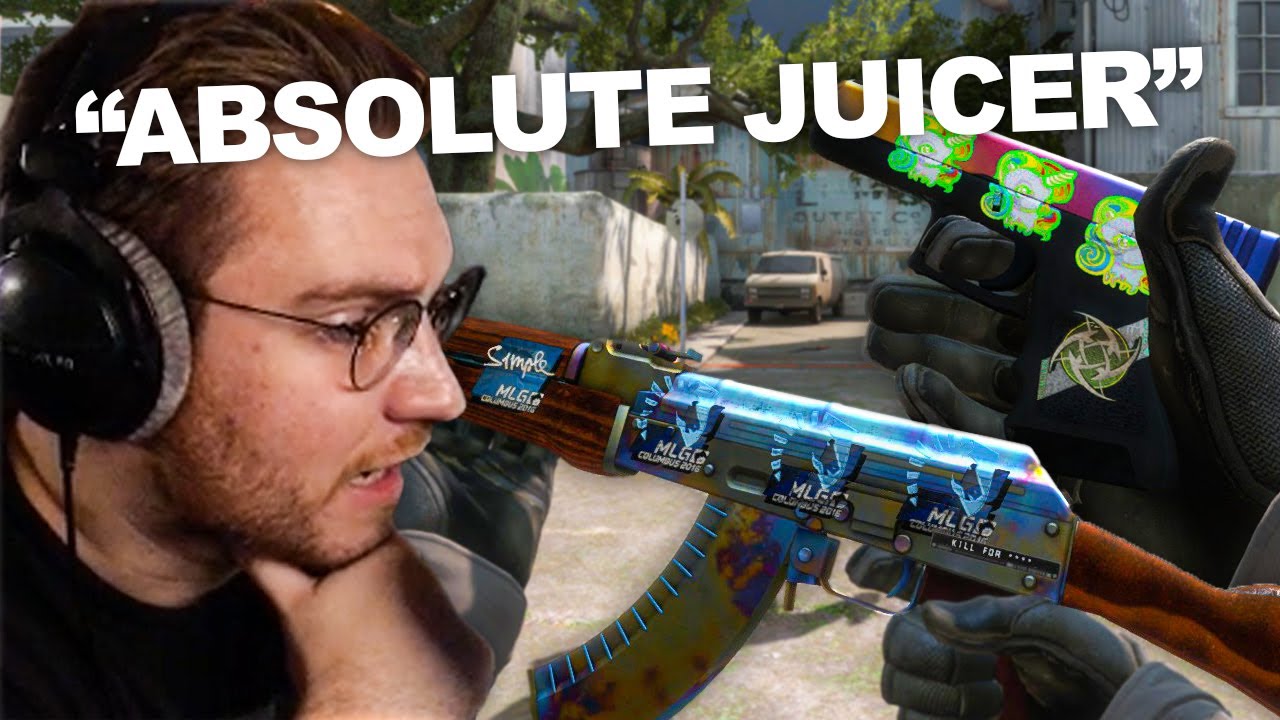 ohnePixel reacts to a viewer's sick inventory