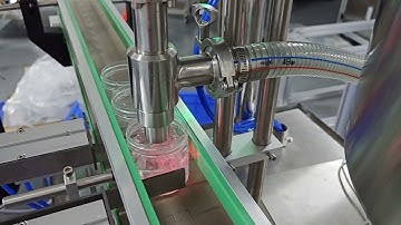 SKYONECO Automatic Rotor Pump Paste Liquid Filling Machine