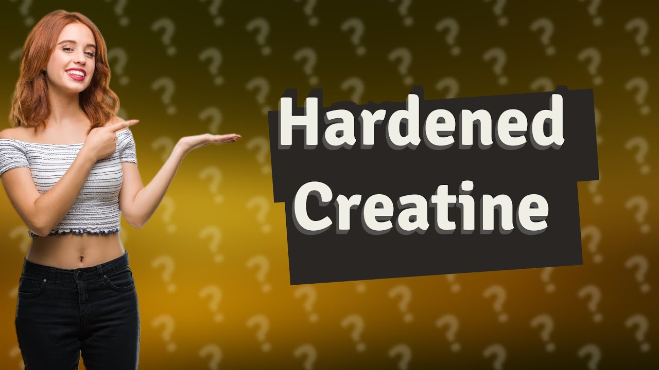Is hardened creatine bad? YouTube