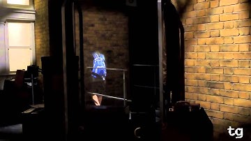Platform 9 3/4 wall effect before Hogwarts Express at Wizarding World of Harry Potter, Diagon Alley