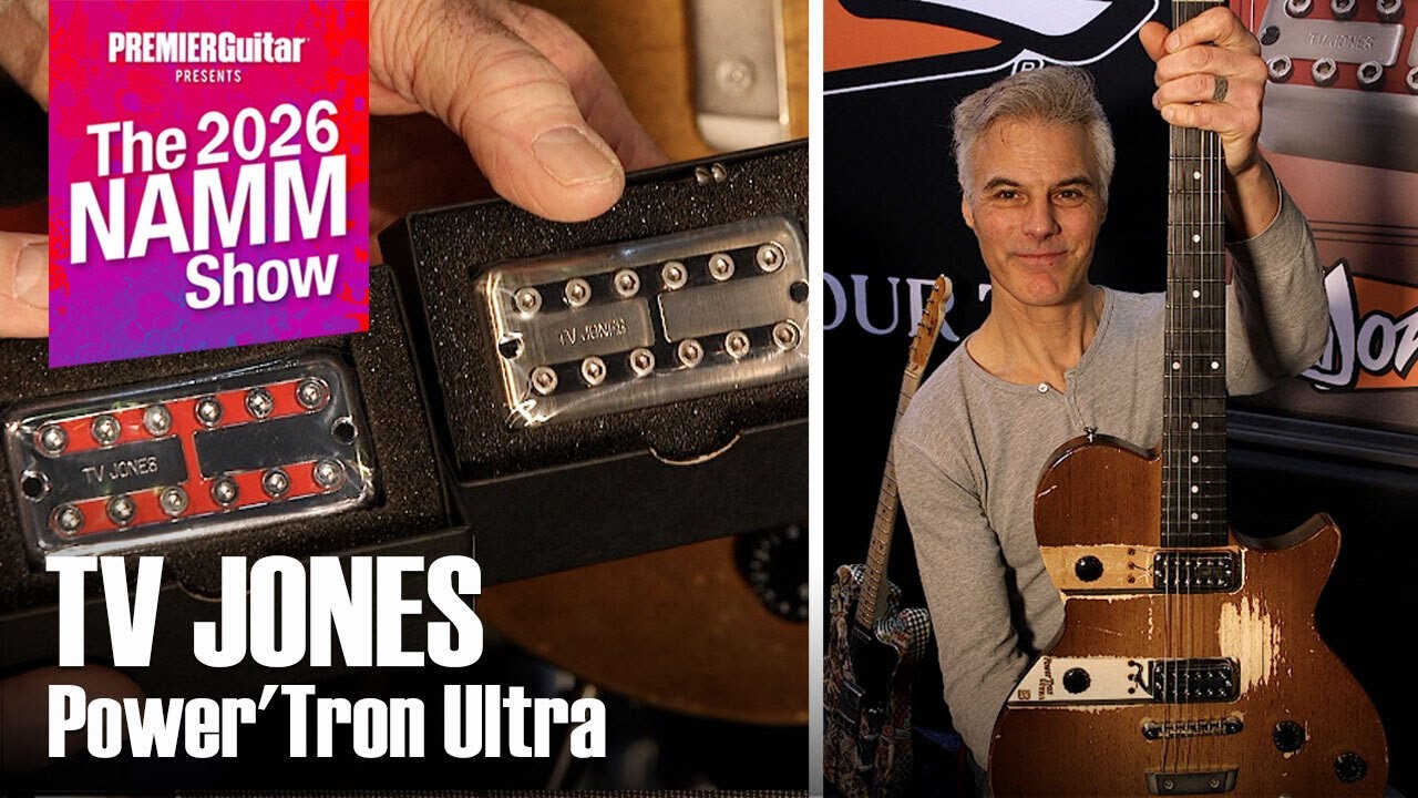 TV Jones Power'Tron Ultra | NAMM 2026 - YouTube