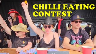 Chilli Eating Contest - Black Deer Festival 2023 - Saturday