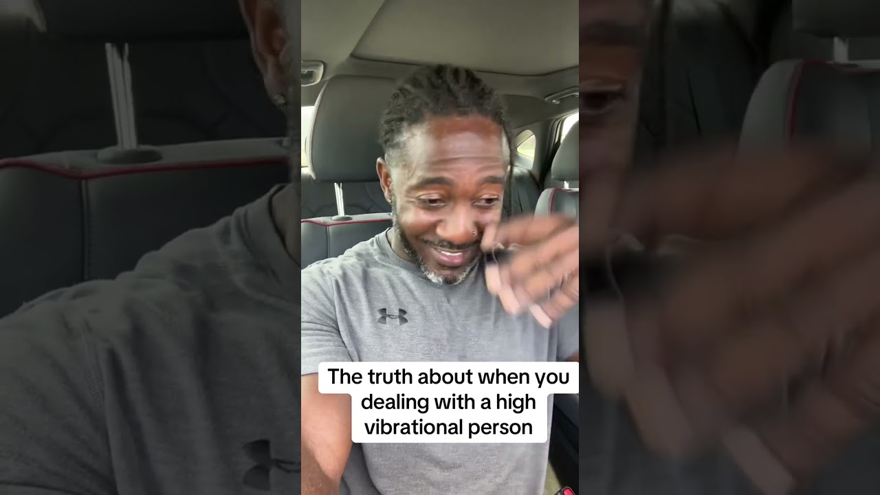 The issue about being with high vibrational people