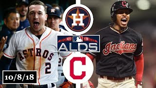 Houston Astros vs Cleveland Indians Highlights || ALDS Game 3 || October 8, 2018