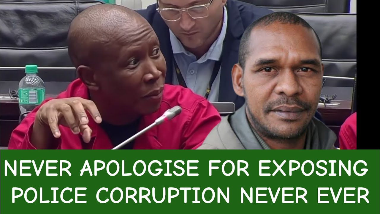 EFF MALEMA & MATHYS - NEVER BE AFRAID TO REPORT CORRUPTION,