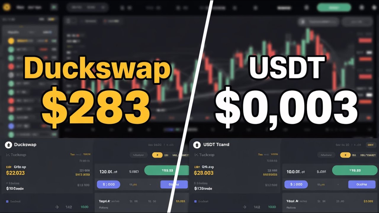 🦆 How to Swap Any Token (Even Without Liquidity) on DuckSwap to USDT- Exclusive New Free Online Tool