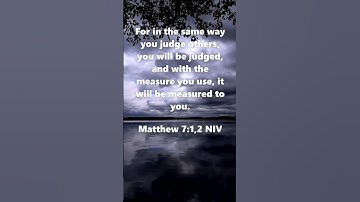 Matthew 7:1-2 Jesus said, do not judge, or you will be judged #dailybibleverse #bibleverseoftheday