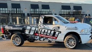 Burnout wars at Lifted Truck Show!