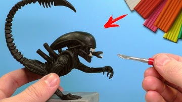 Making Xenomorph - Alien with Clay