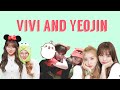 Loona (이달의소녀 비비 여진) Vivi and Yeojin (Yeovi) cute moments