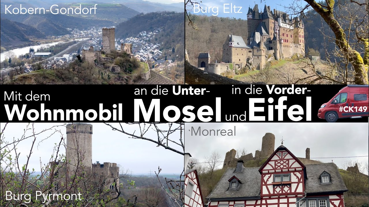 Untermosel und Vordereifel: Vier-Burgen-Tour mit dem Wohnmobil