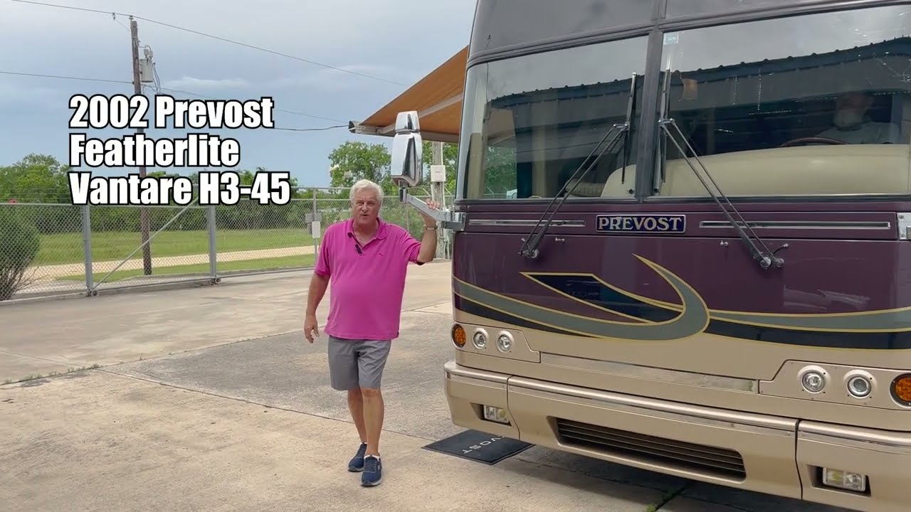 2002 Prevost Featherlite Vantaré Coach Tour | H3-45 Motorhome Conversion